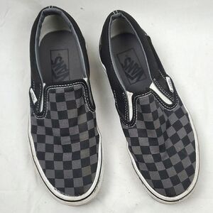 Vans Classic Slip On‎ Checkerboard Black Gray